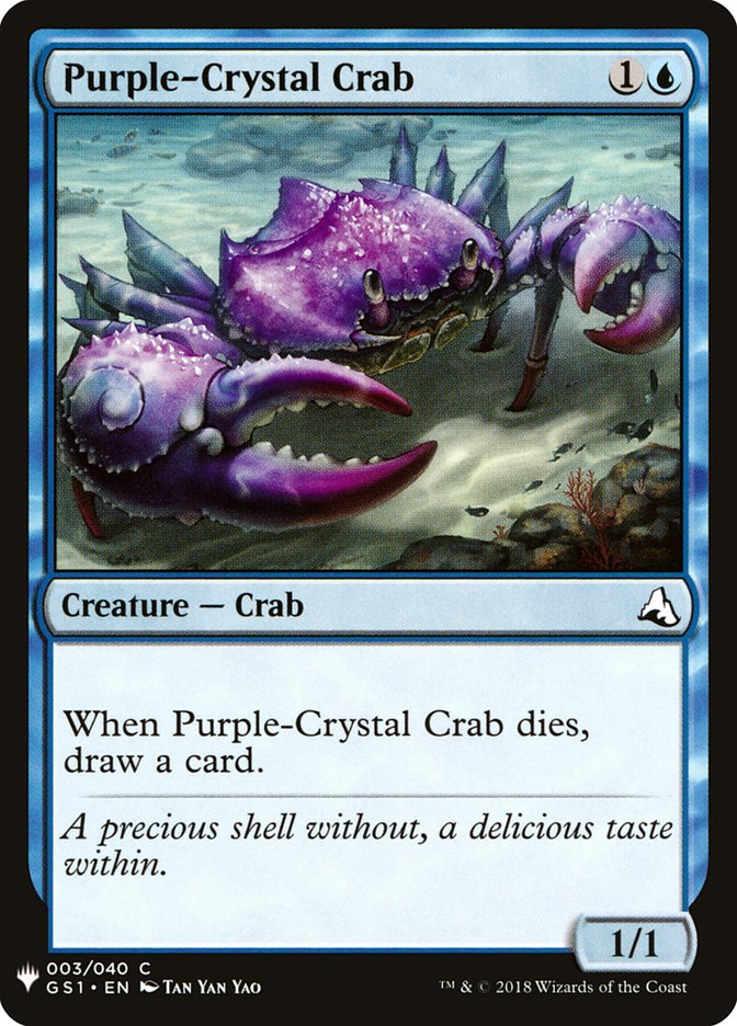 Purple-Crystal Crab [Mystery Booster] | Rock City Comics