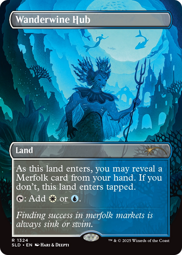 Wanderwine Hub (Rainbow Foil) [Secret Lair Drop Series] | Rock City Comics