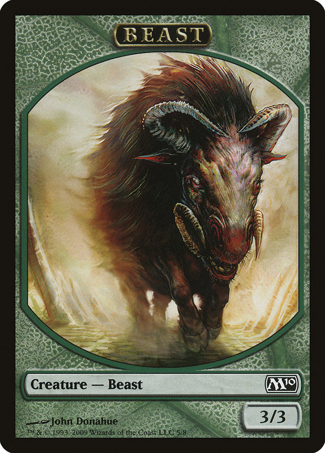 Beast Token [Magic 2010 Tokens] | Rock City Comics