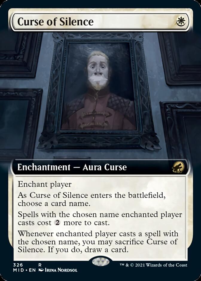 Curse of Silence (Extended Art) [Innistrad: Midnight Hunt] | Rock City Comics