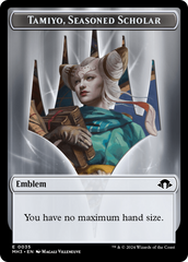 Tamiyo, Seasoned Scholar // Energy Reserve Double-Sided Token [Modern Horizons 3 Tokens] | Rock City Comics