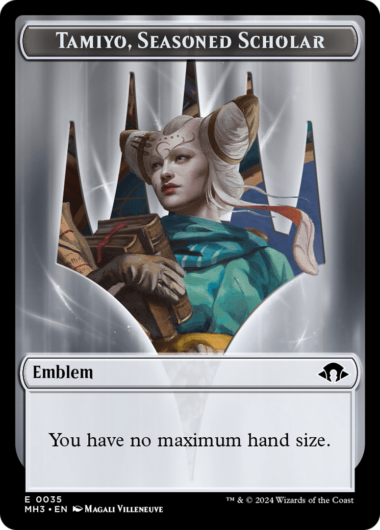 Tamiyo, Seasoned Scholar Token [Modern Horizons 3 Tokens] | Rock City Comics