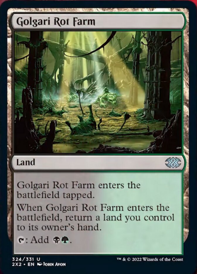 Golgari Rot Farm [Double Masters 2022] | Rock City Comics