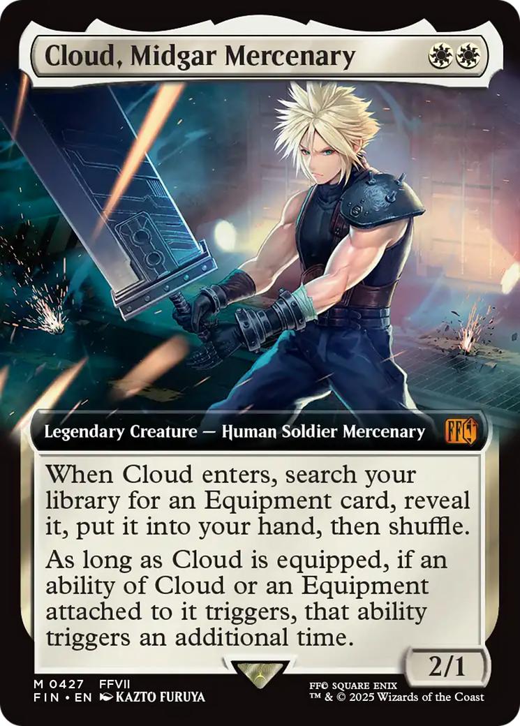 Cloud, Midgar Mercenary (Extended Art) [FINAL FANTASY] | Rock City Comics