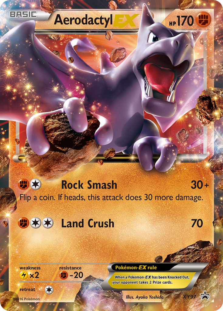 Aerodactyl EX (XY97) [XY: Black Star Promos] | Rock City Comics