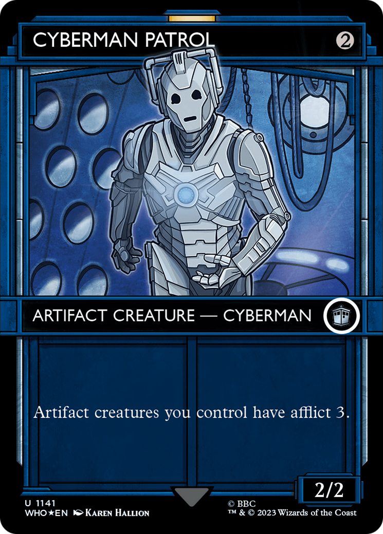 Cyberman Patrol (Showcase) (Surge Foil) [Doctor Who] | Rock City Comics