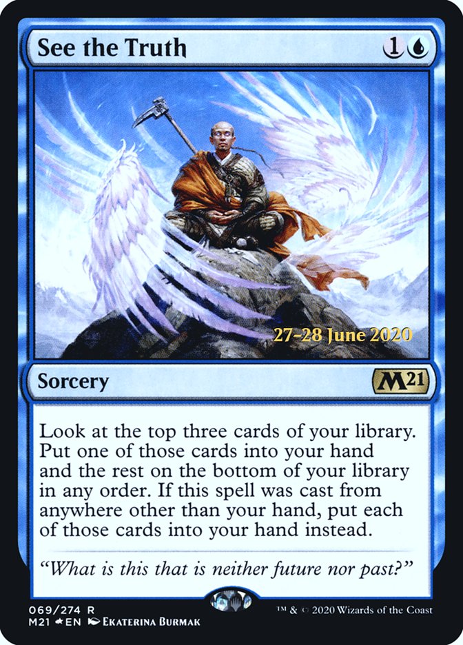 See the Truth [Core Set 2021 Prerelease Promos] | Rock City Comics