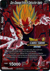 Glory-Obsessed Prince of Destruction Vegeta (P-063) [Tournament Promotion Cards] | Rock City Comics