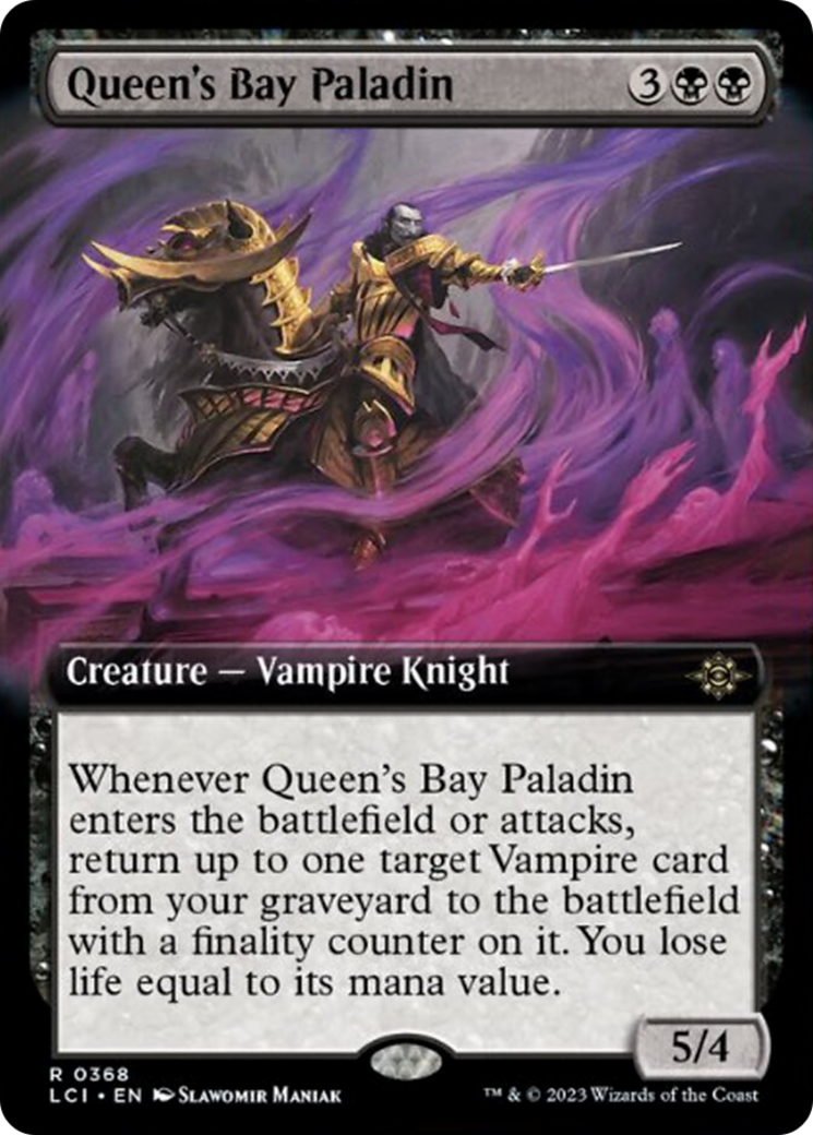 Queen's Bay Paladin (Extended Art) [The Lost Caverns of Ixalan] | Rock City Comics