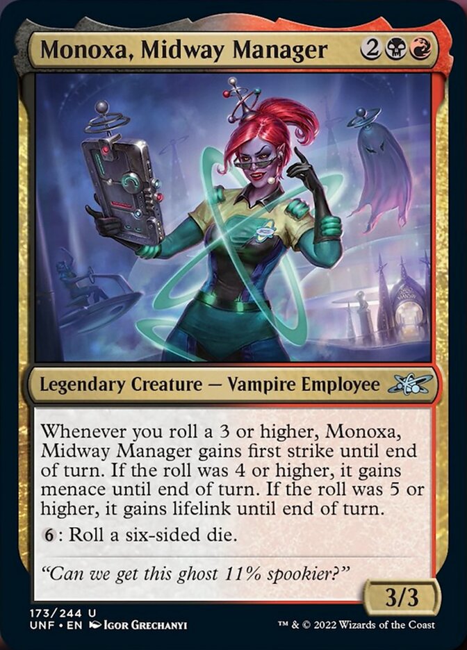 Monoxa, Midway Manager [Unfinity] | Rock City Comics