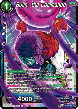 Bujin, the Commando (Uncommon) (BT13-055) [Supreme Rivalry] | Rock City Comics