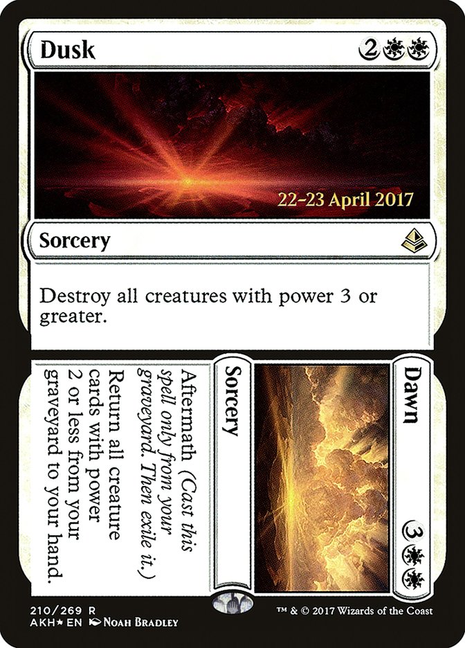 Dusk // Dawn [Amonkhet Prerelease Promos] | Rock City Comics