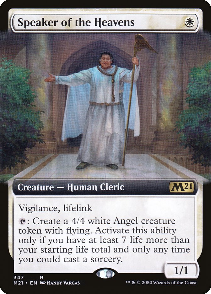Speaker of the Heavens (Extended Art) [Core Set 2021] | Rock City Comics