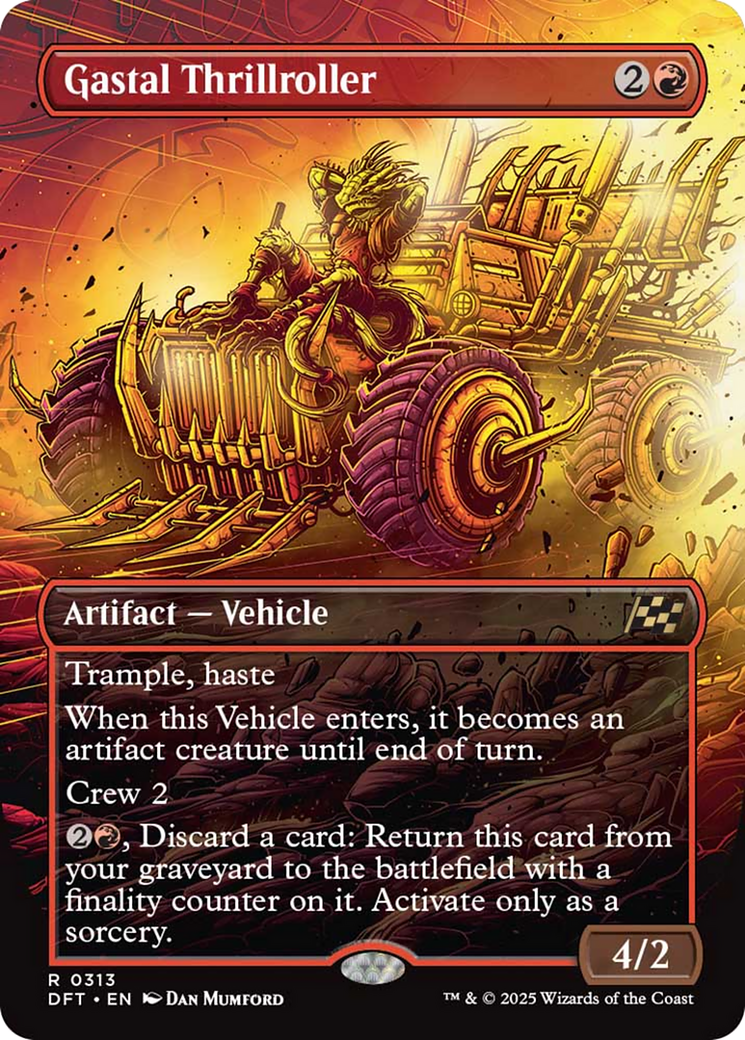 Gastal Thrillroller (Borderless) [Aetherdrift] | Rock City Comics