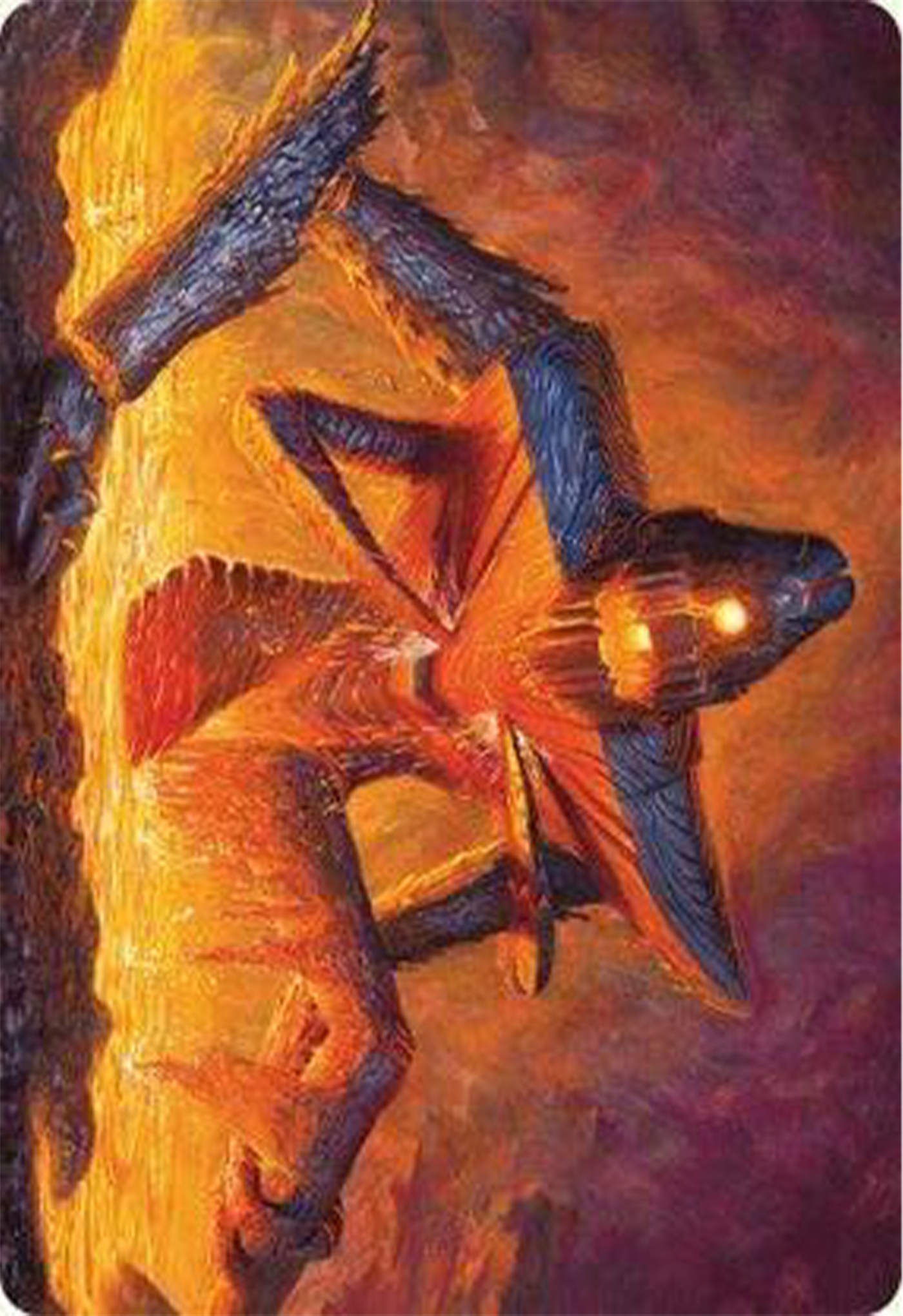 Molten Gatekeeper Art Card [Modern Horizons 3 Art Series] | Rock City Comics