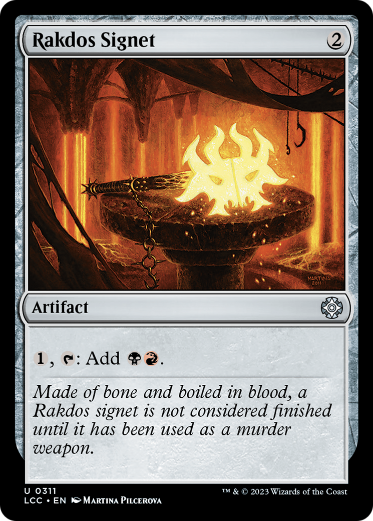 Rakdos Signet [The Lost Caverns of Ixalan Commander] | Rock City Comics