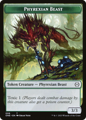 Phyrexian Beast Token [Phyrexia: All Will Be One Tokens] | Rock City Comics