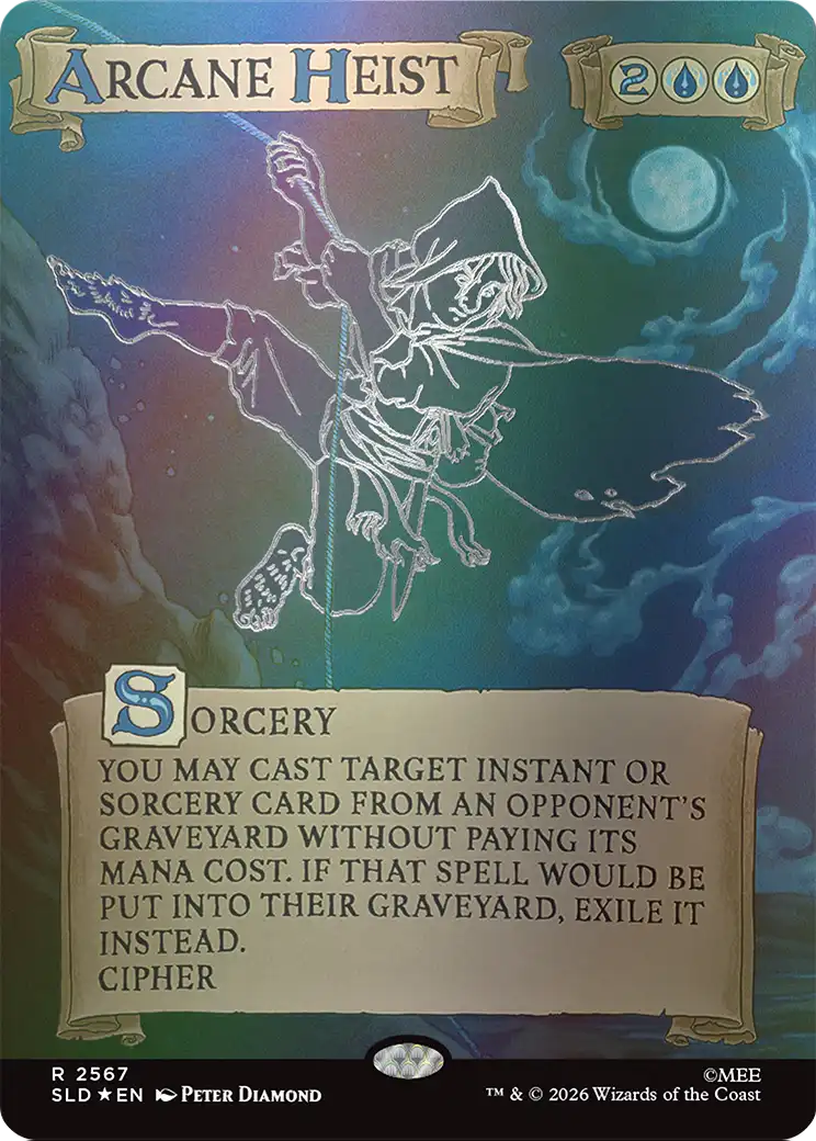 Arcane Heist (Out Of Sight Foil) [Secret Lair Drop Series] | Rock City Comics