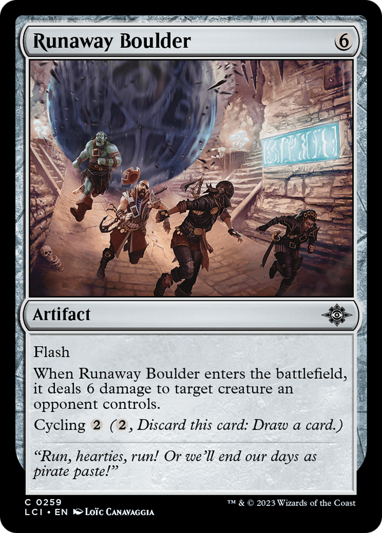 Runaway Boulder [The Lost Caverns of Ixalan] | Rock City Comics