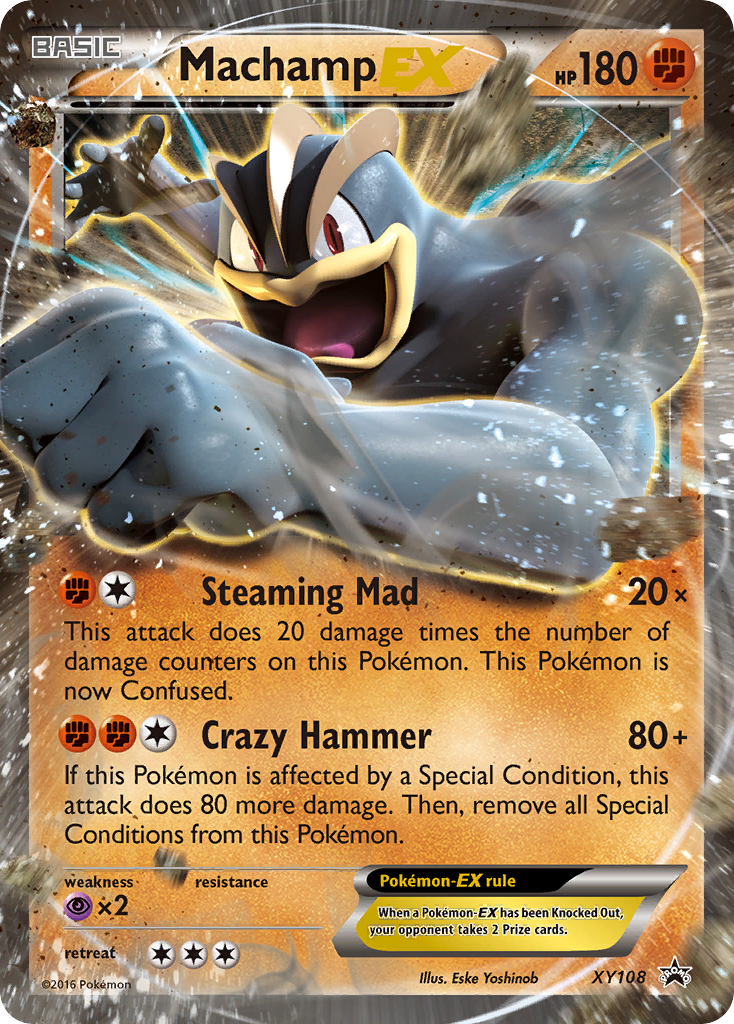 Machamp EX (XY108) [XY: Black Star Promos] | Rock City Comics