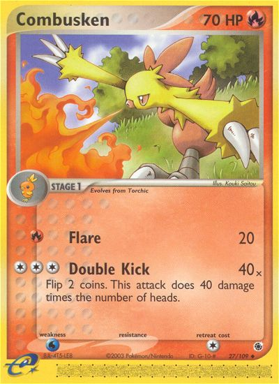 Combusken (27/109) [EX: Ruby & Sapphire] | Rock City Comics