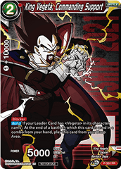 King Vegeta, Commanding Support (P-355) [Tournament Promotion Cards] | Rock City Comics