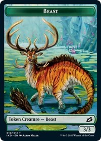 Beast (010) // Hydra Double-Sided Token [Commander 2020 Tokens] | Rock City Comics
