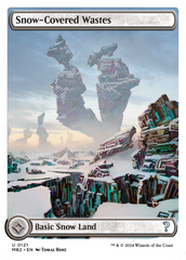 Snow-Covered Wastes (White Border) [Mystery Booster 2] | Rock City Comics