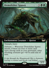 Demolisher Spawn (Extended Art) [Duskmourn: House of Horror Commander] | Rock City Comics