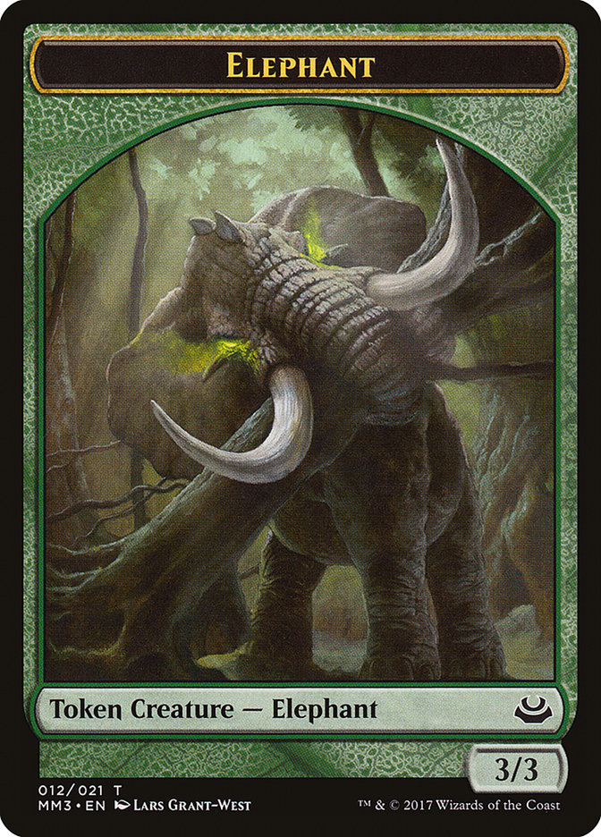 Elephant Token [Modern Masters 2017 Tokens] | Rock City Comics