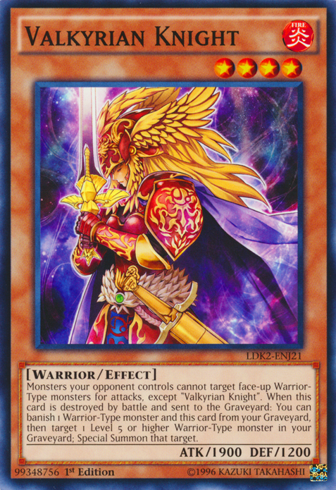 Valkyrian Knight [LDK2-ENJ21] Common | Rock City Comics
