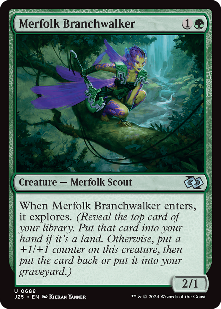 Merfolk Branchwalker [Foundations Jumpstart] | Rock City Comics