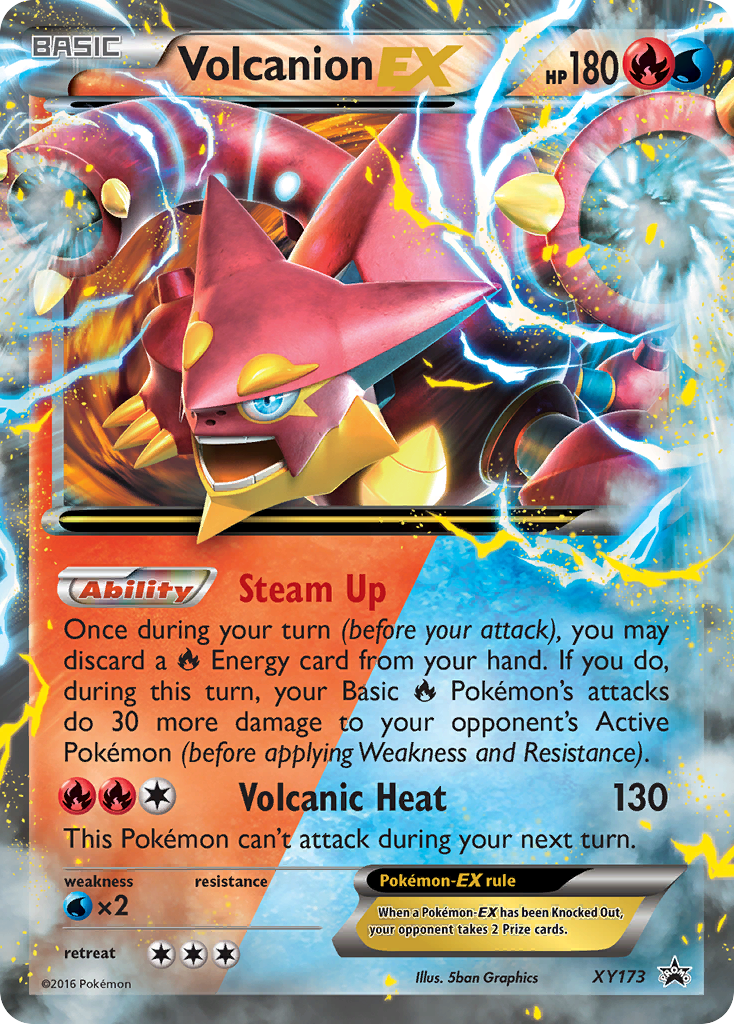 Volcanion EX (XY173) [XY: Black Star Promos] | Rock City Comics