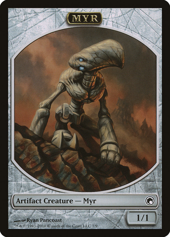Myr Token [Scars of Mirrodin Tokens] | Rock City Comics