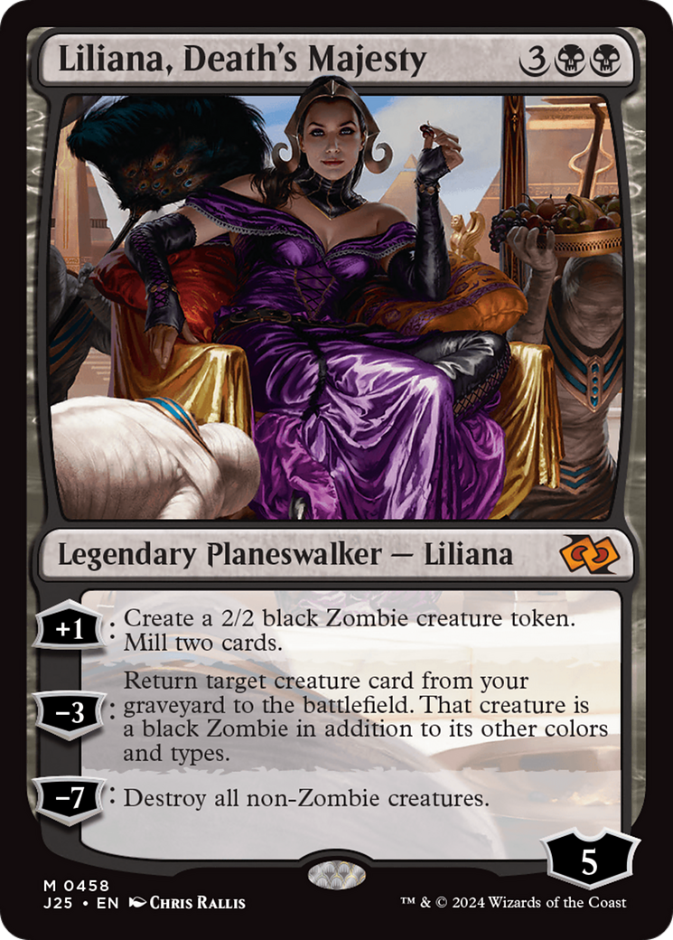 Liliana, Death's Majesty [Foundations Jumpstart] | Rock City Comics