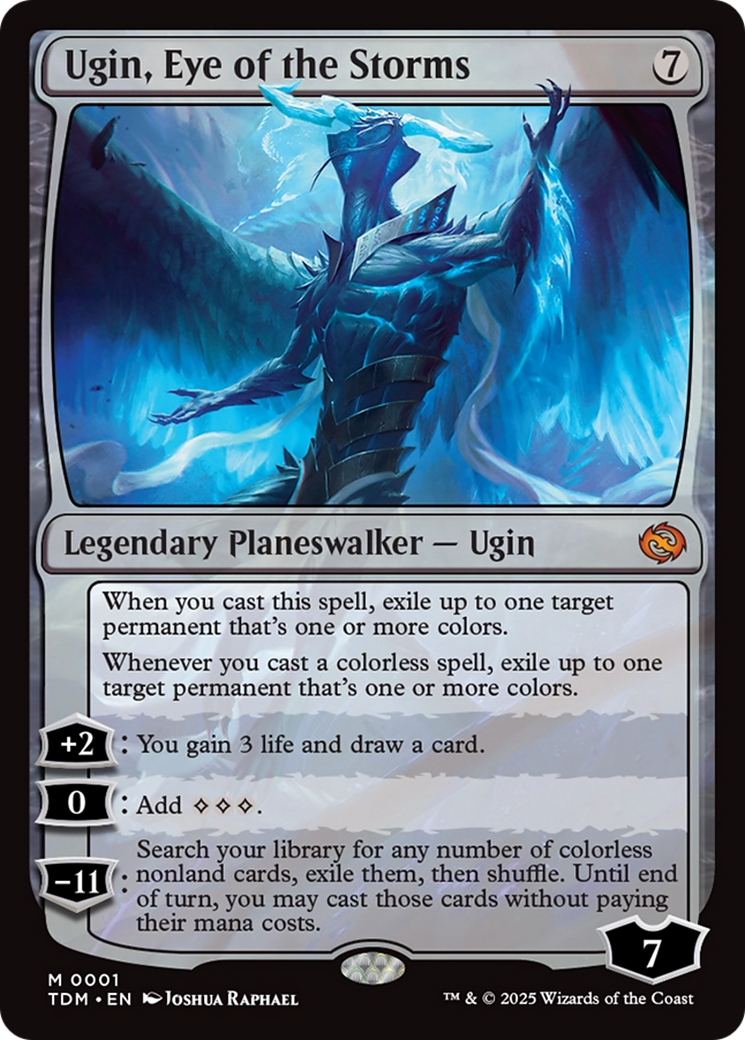 Ugin, Eye of the Storms [Tarkir: Dragonstorm] | Rock City Comics