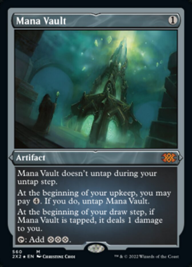Mana Vault (Foil Etched) [Double Masters 2022] | Rock City Comics