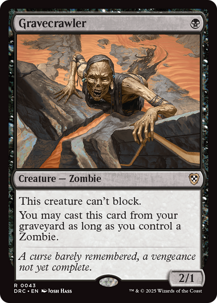Gravecrawler [Aetherdrift Commander] | Rock City Comics