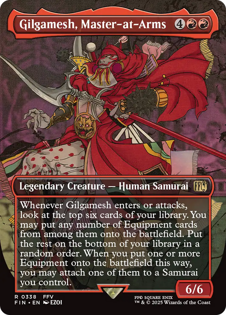 Gilgamesh, Master-at-Arms (Borderless) [FINAL FANTASY] | Rock City Comics