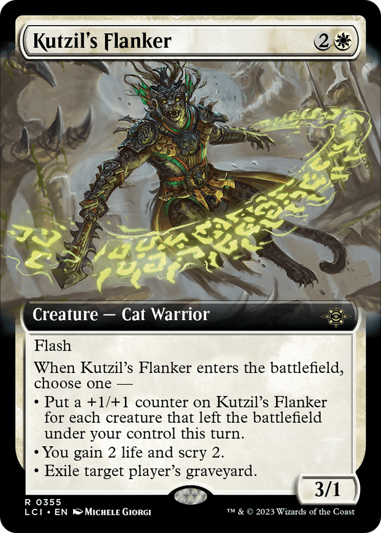 Kutzil's Flanker (Extended Art) [The Lost Caverns of Ixalan] | Rock City Comics