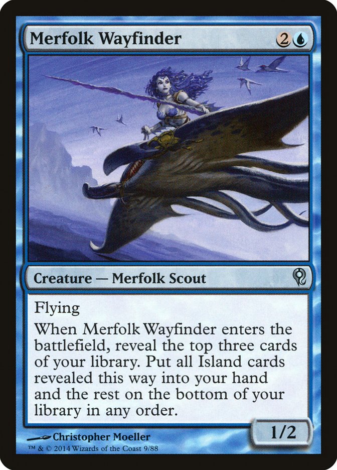 Merfolk Wayfinder [Duel Decks: Jace vs. Vraska] | Rock City Comics