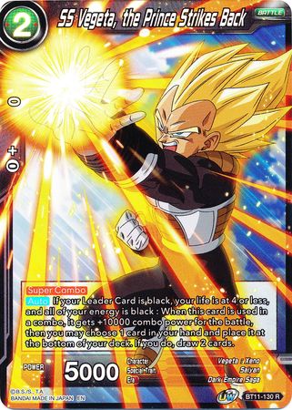 SS Vegeta, the Prince Strikes Back (BT11-130) [Vermilion Bloodline 2nd Edition] | Rock City Comics