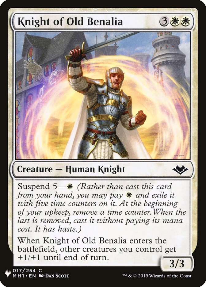 Knight of Old Benalia [Mystery Booster] | Rock City Comics