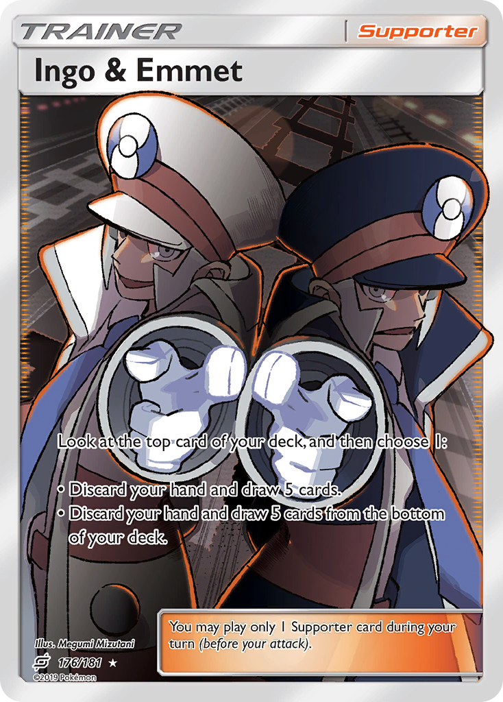 Ingo & Emmet (176/181) [Sun & Moon: Team Up] | Rock City Comics