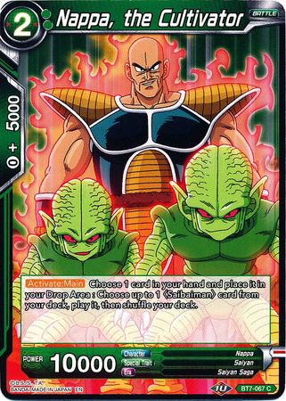 Nappa, the Cultivator (BT7-067) [Assault of the Saiyans] | Rock City Comics