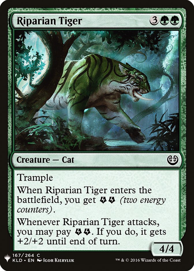 Riparian Tiger [Mystery Booster] | Rock City Comics