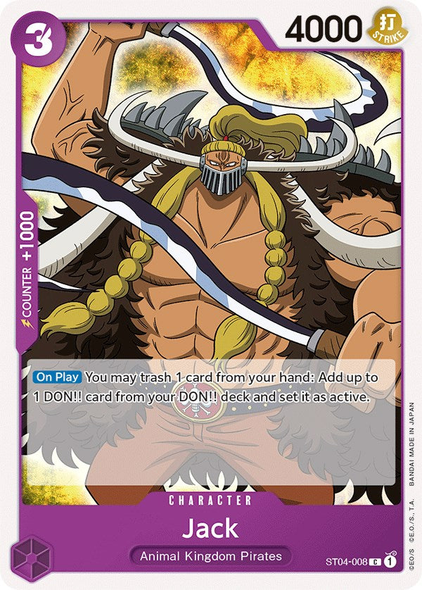 Jack [Starter Deck: Animal Kingdom Pirates] | Rock City Comics