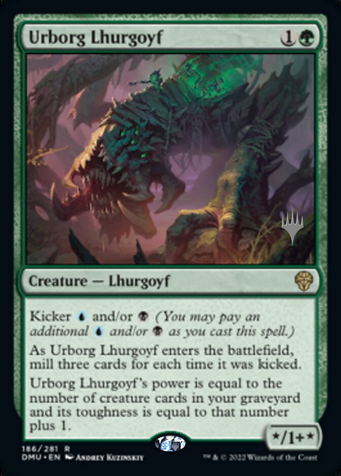 Urborg Lhurgoyf (Promo Pack) [Dominaria United Promos] | Rock City Comics