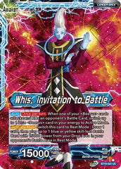 Whis // Whis, Invitation to Battle (BT16-021) [Realm of the Gods] | Rock City Comics