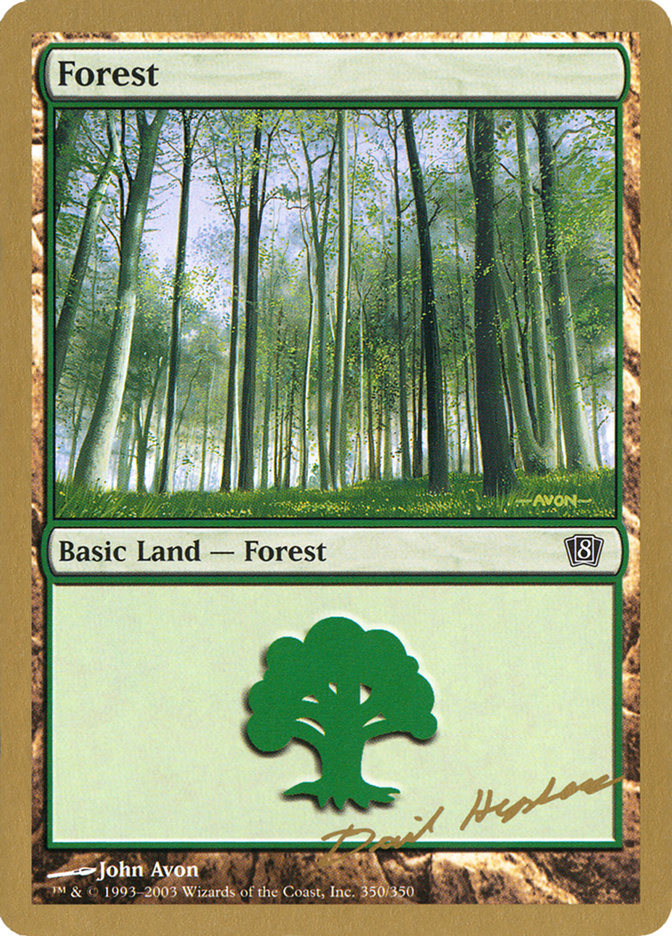 Forest (dh350) (Dave Humpherys) [World Championship Decks 2003] | Rock City Comics